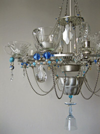 8-cup chandelier
