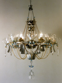 8-cup chandelier