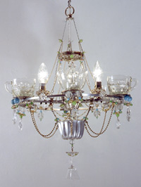 6-cup chandelier