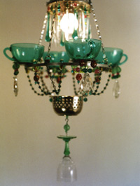 quartet chandelier